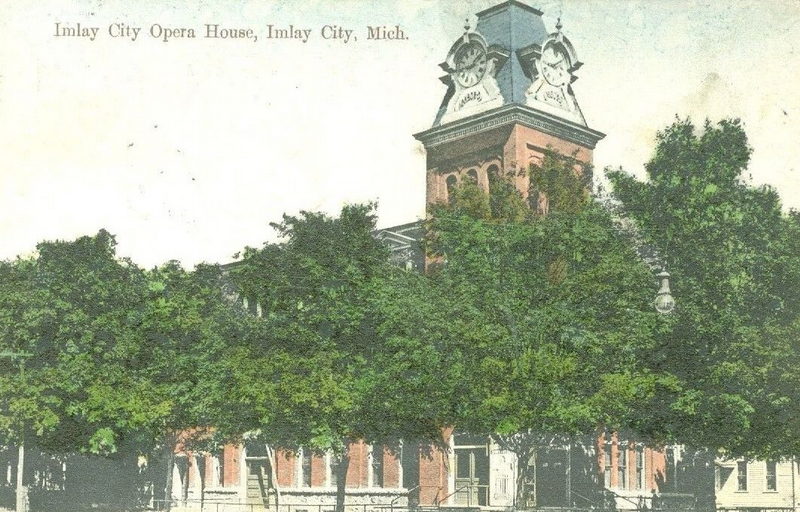 Imlay City Opera House - Postcard